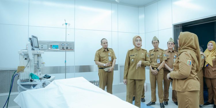 Wakil Gubernur Lampung, Jihan Nurlela, memberikan apresiasi tinggi atas transformasi pelayanan di Rumah Sakit Umum Daerah (RSUD) Bandar Negara Husada (BNH